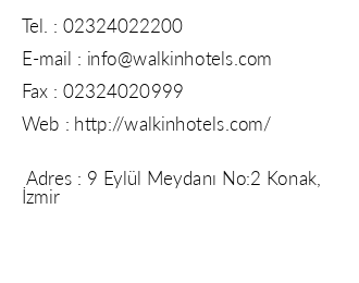Walk n Hotel iletiim bilgileri